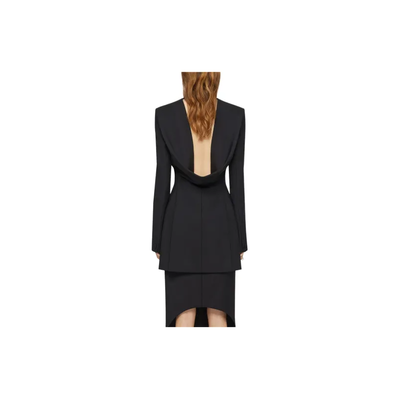 Givenchy 4G Pattern Draped Blazer-2