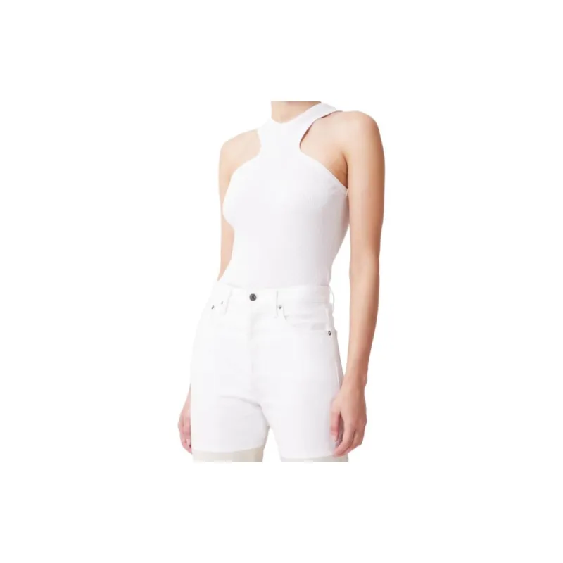 AGOLDE Tank Tops Women's White-1
