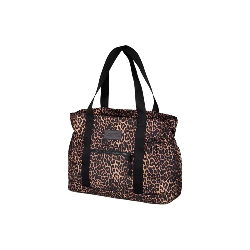 JanSport Recycled Polyester One Shoulder Handbags Large Size Women's Animal Print-3