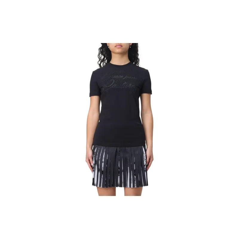 VERSACE JEANS COUTURE T Shirt Women's Black-2