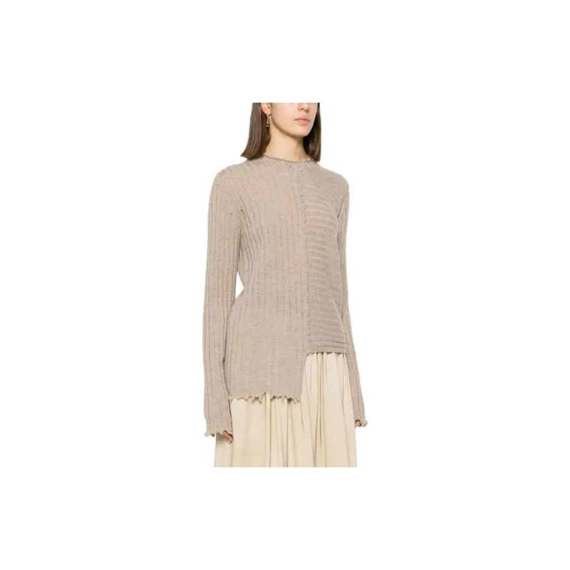 UMA WANG Asymmetric Cashmere Jumper-3