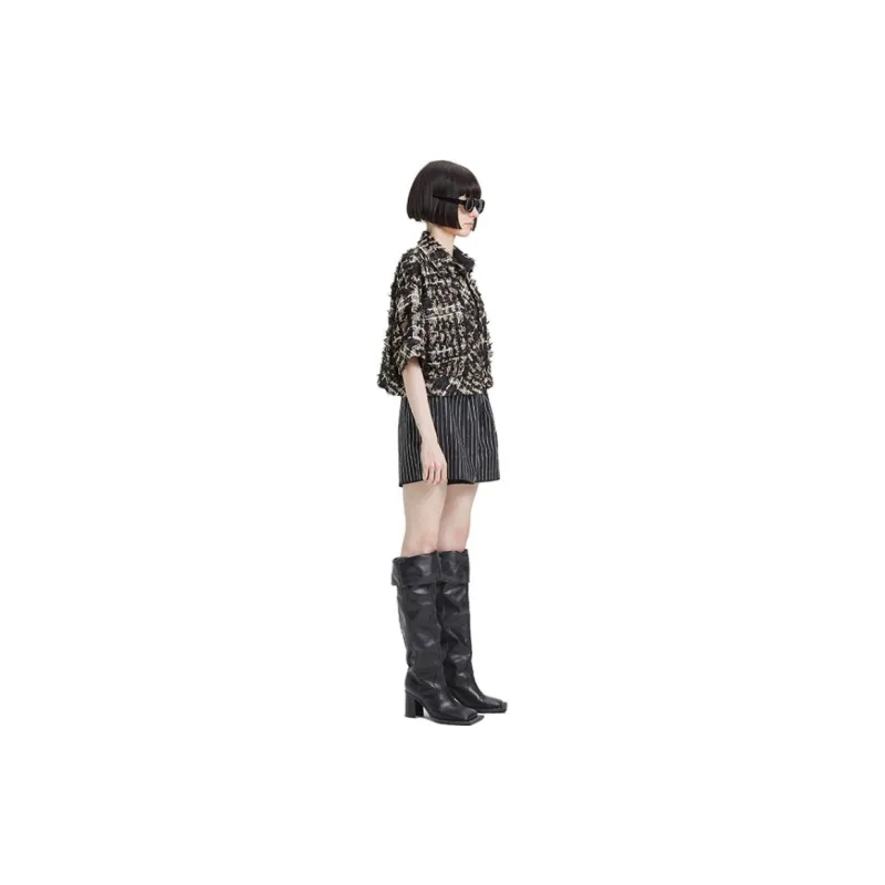 Charlie Luciano Jacket Women's Black Gold-5