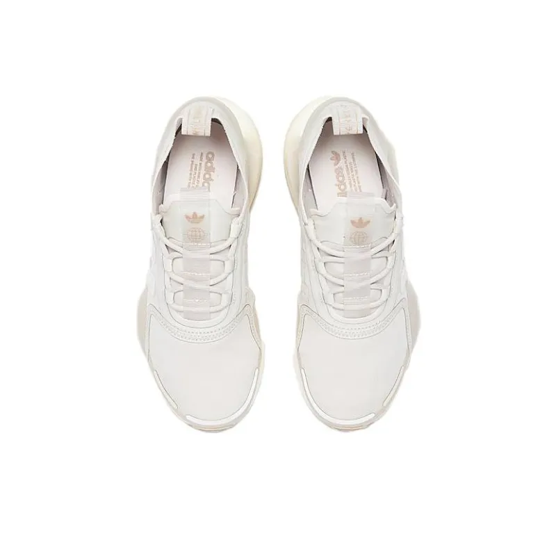 Adidas Originals NMD_R1 V3 Durable Breathable Kids Lifestyle Shoes Beige Pink Teenagers-2