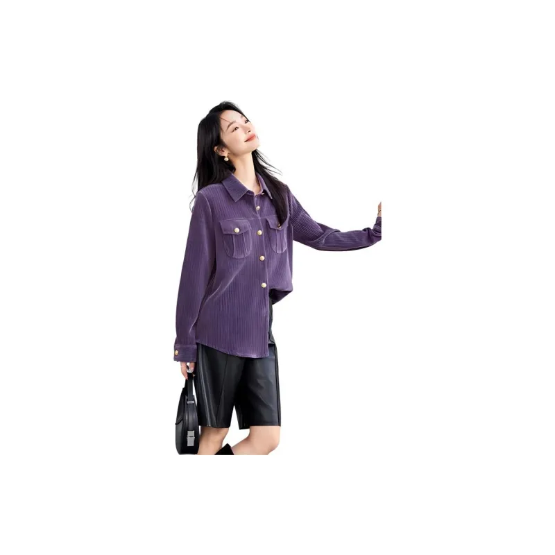 La Chapelle Shirt Women's Purple-2
