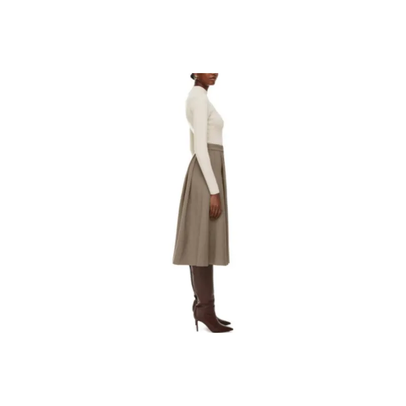 ARITZIA Babaton Sculpt Knit Astrid Knitwear Women's Matte Pearl/Matte Pearl-3