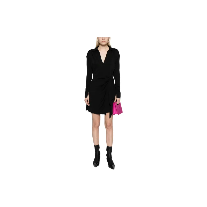 Cinq A Sept Corinth Wrap Minidress-1