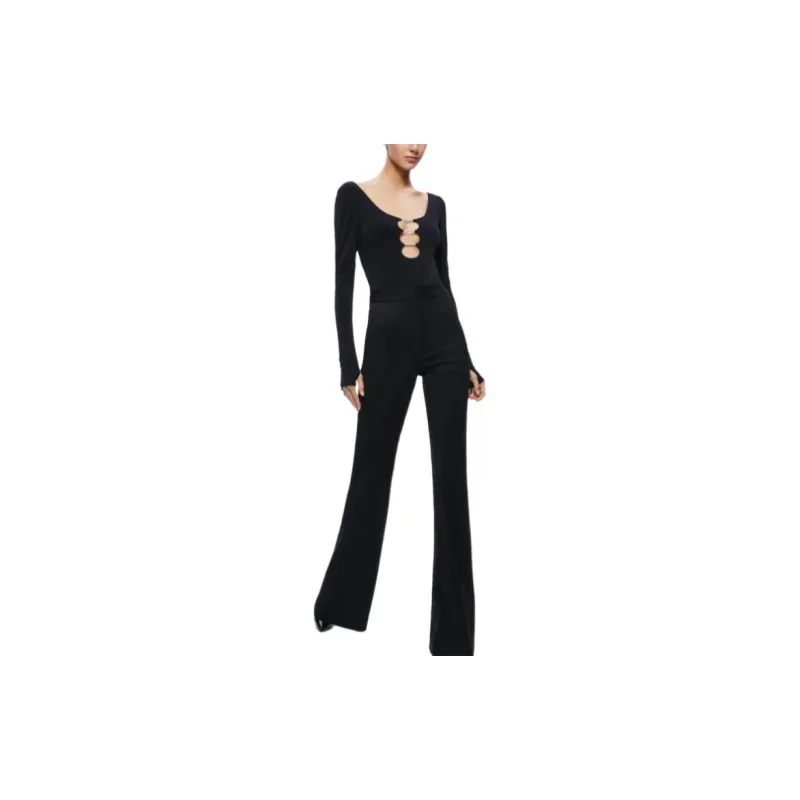 ALICE+OLIVIA Kalena Cut out Maxi Dress-3