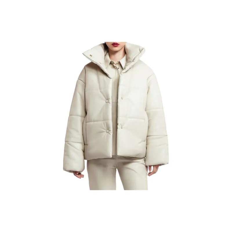 NANUSHKA Puffer Jacket Women's Cream-1