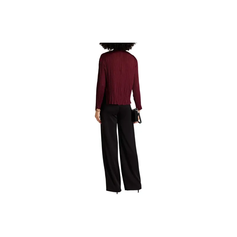 VINCE Shirts Women's Burgundy-3