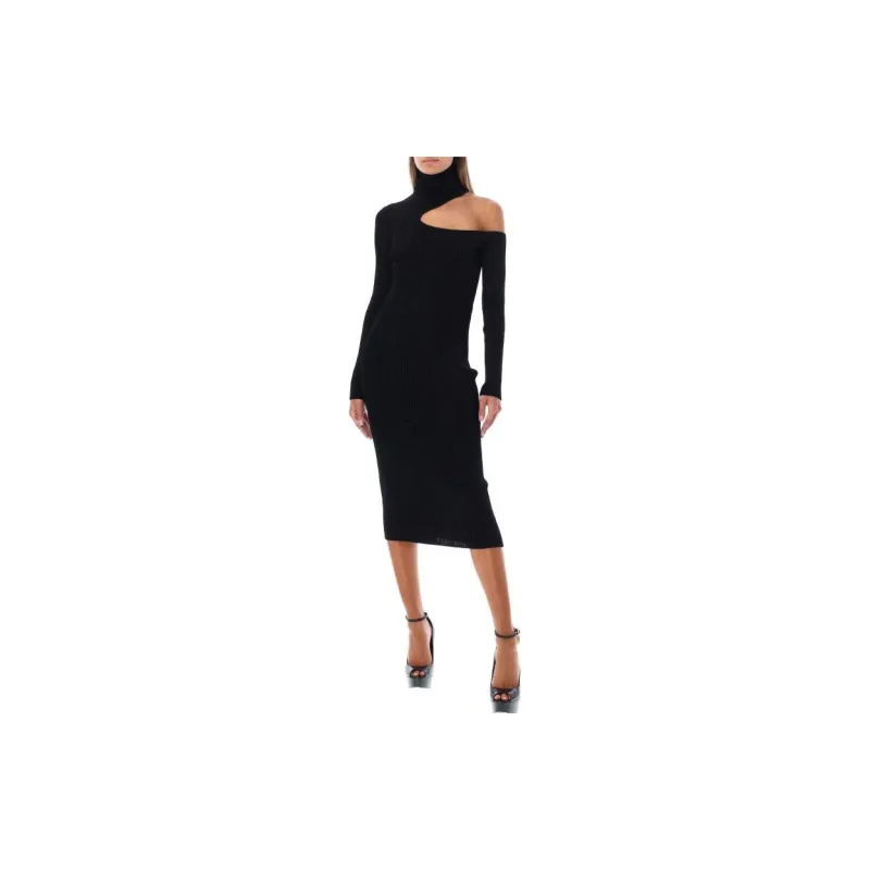 TOM FORD Long-Sleeved Dresses Women's Black-2