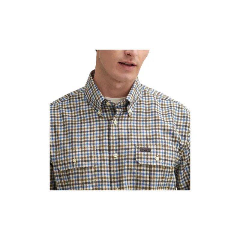 BARBOUR FW24 Shirt Men's Classic Blue-4