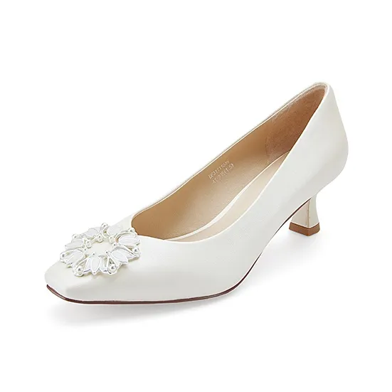 D FUSE SCANDINAVIA Casual Single Shoes Medium Heel 3 5cm Women's-1