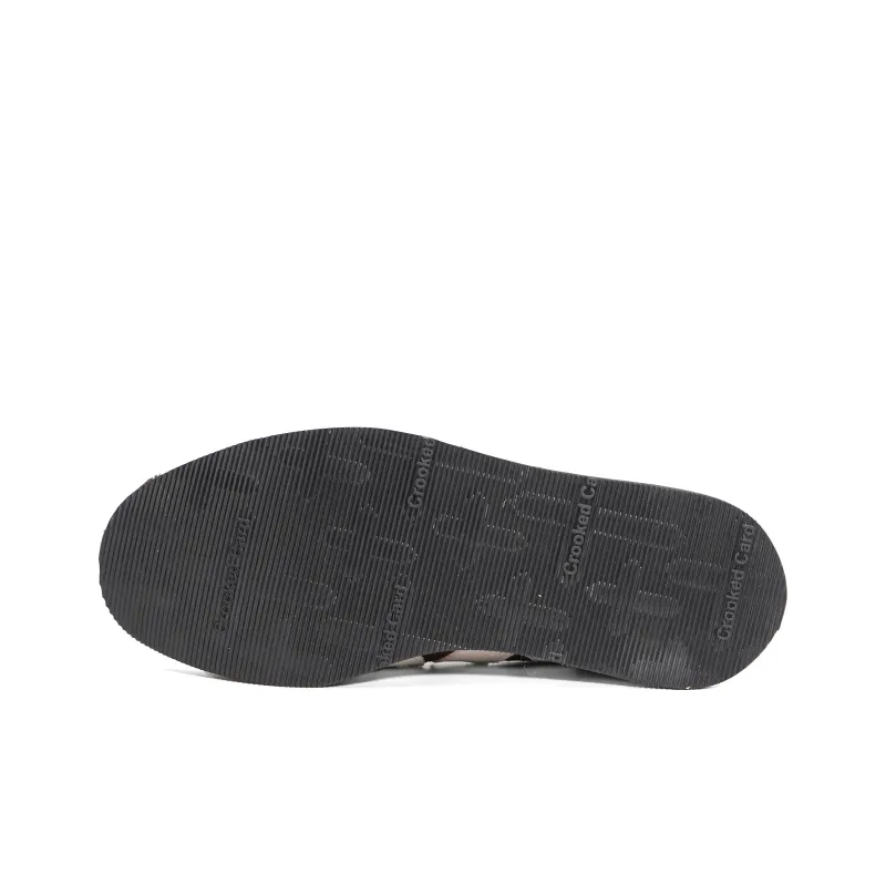 CROOKED CARD Anti-Slip Wear-Resistant Low-Top Casual Shoes Unisex Black-11