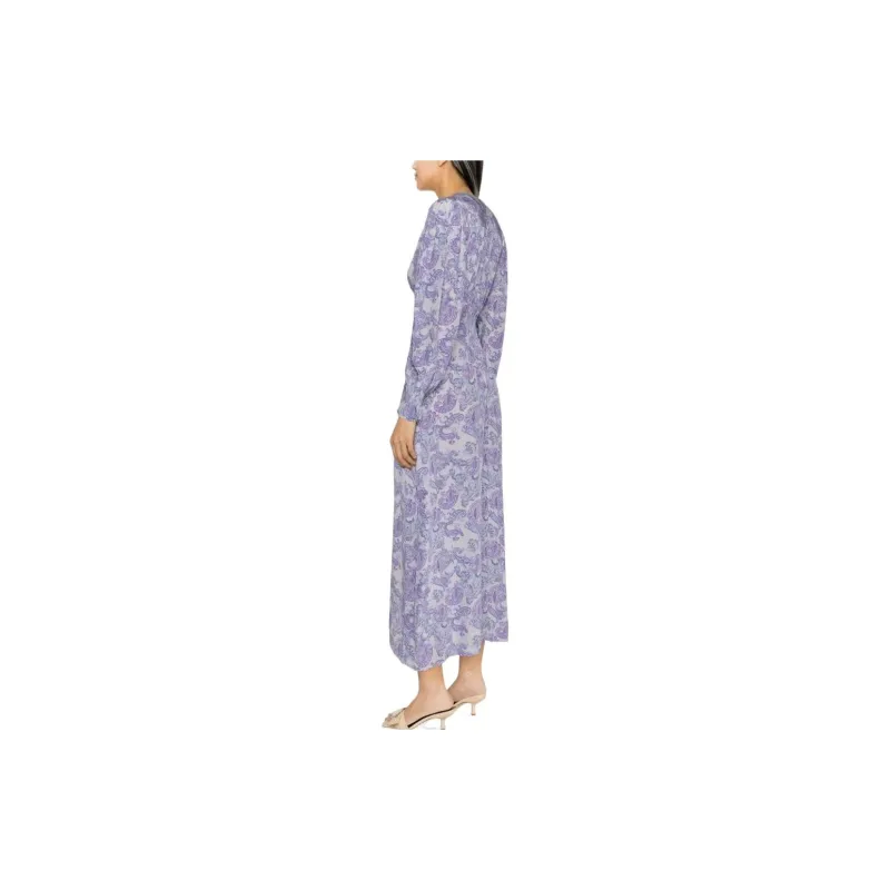 ISABEL MARANT Myrala Paisley print Midi length Dress-2