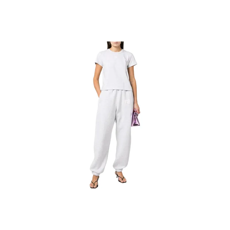 Alexander Wang Logo print Track Trousers-1