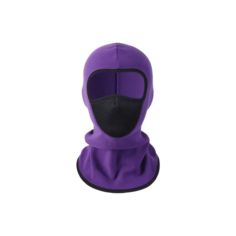 HNJ Riding Equipment Pullover Mask Running Unisex Polar Fleece Black, Yellow, Gray, Green, Rose Red-9
