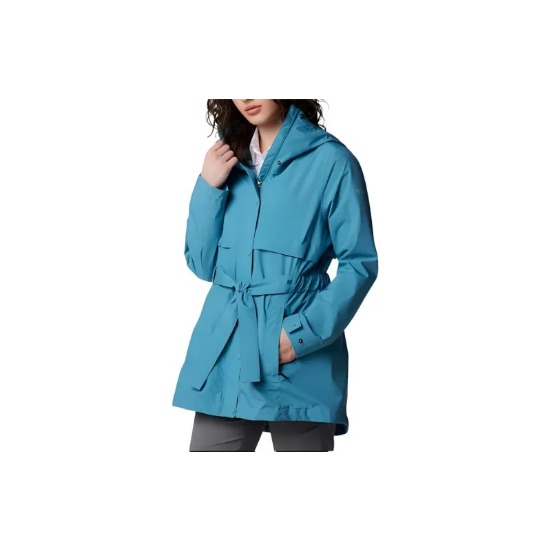 Columbia Trench Coat Women's Canyon Blue-3