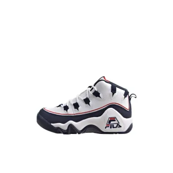 FILA KIDS Grant Hill 1 Anti-Slip Wear-Resistant High-Top Children's Basketball Shoes White Kids'