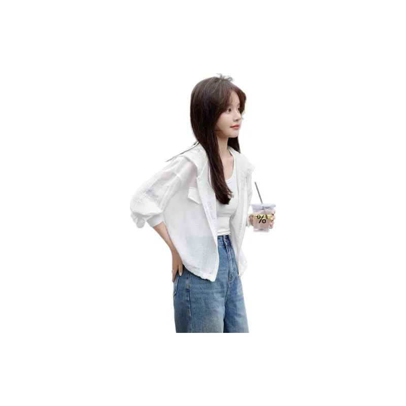 Mo Han Yi Mei Shirt Women's Raw White-2