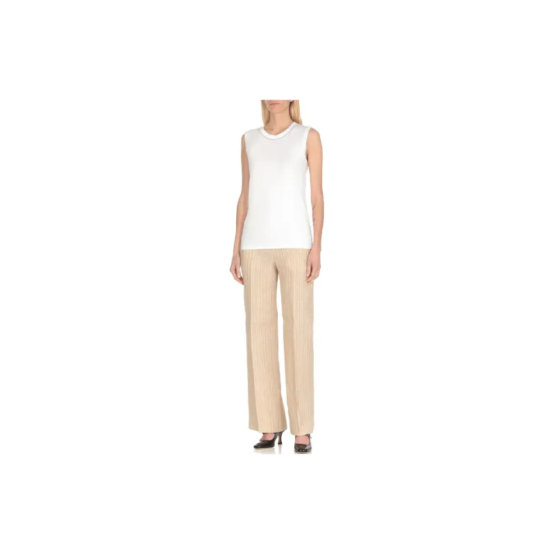 PESERICO Punto Luce trim Jersey Tank Top-2