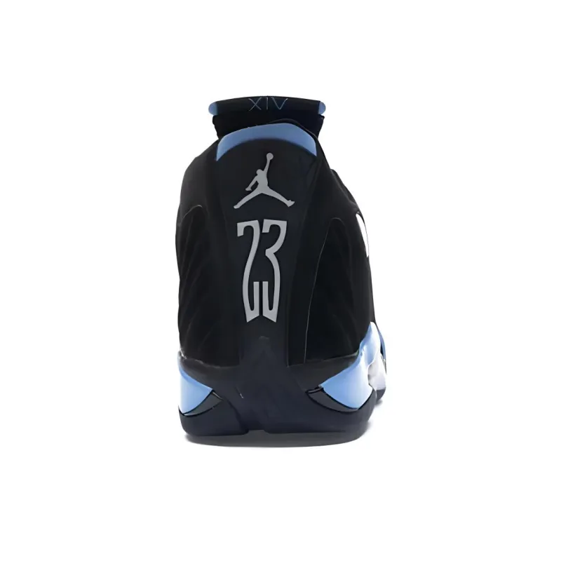 Jordan 14 Retro Black University Blue Men's-4