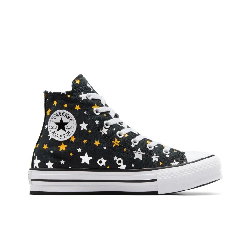Converse Chuck Taylor All Star   Platform Lift High GS 'Sparkle'-1
