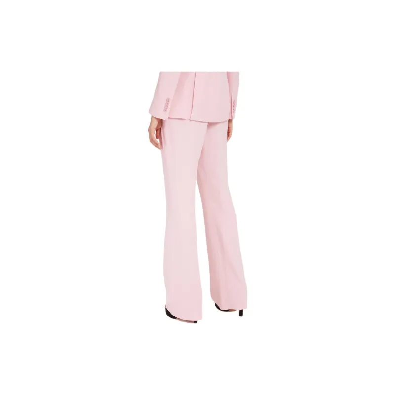 Alexander McQueen High Waist Flared Tailored Trousers-3