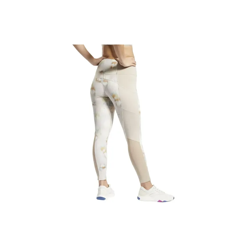 Reebok Kireifit Tights Aop Athletic Trousers Women's Light Brown-3