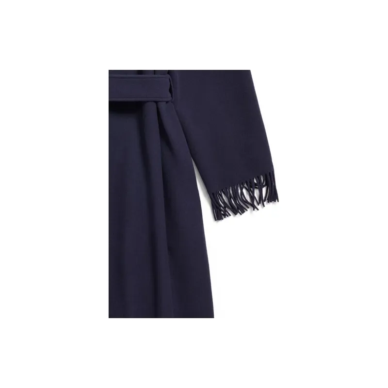 Balenciaga Belted Fringed Coat-2