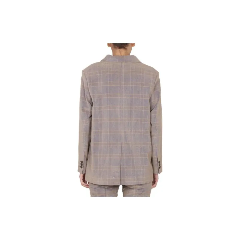 McQ Alexander McQueen Check Print Blazer-2