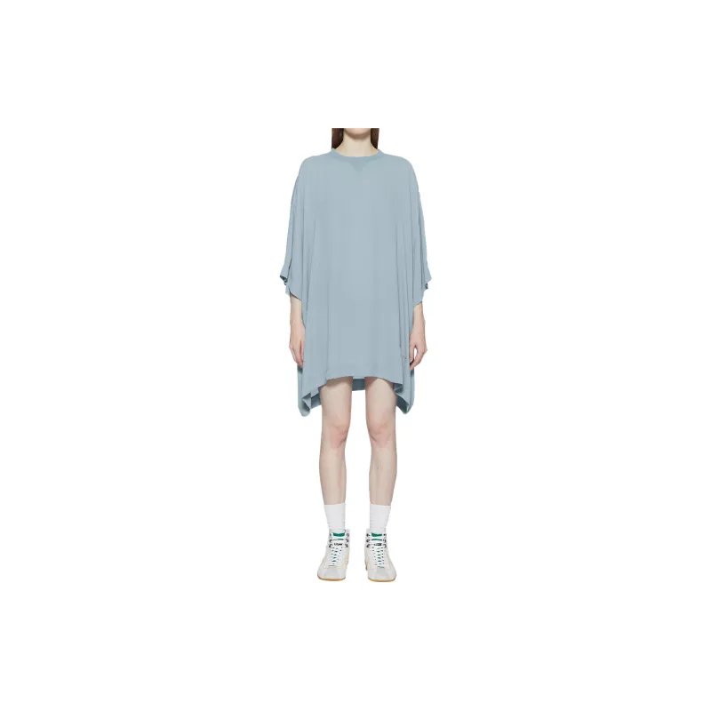 Onitsuka Tiger WS MINI DRESS Long-Sleeved Dresses Women's Blue-2