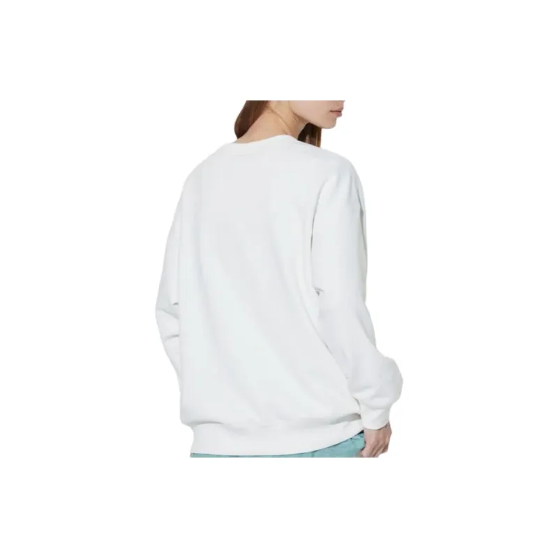UNIQLO Sweatshirt Women's White-1