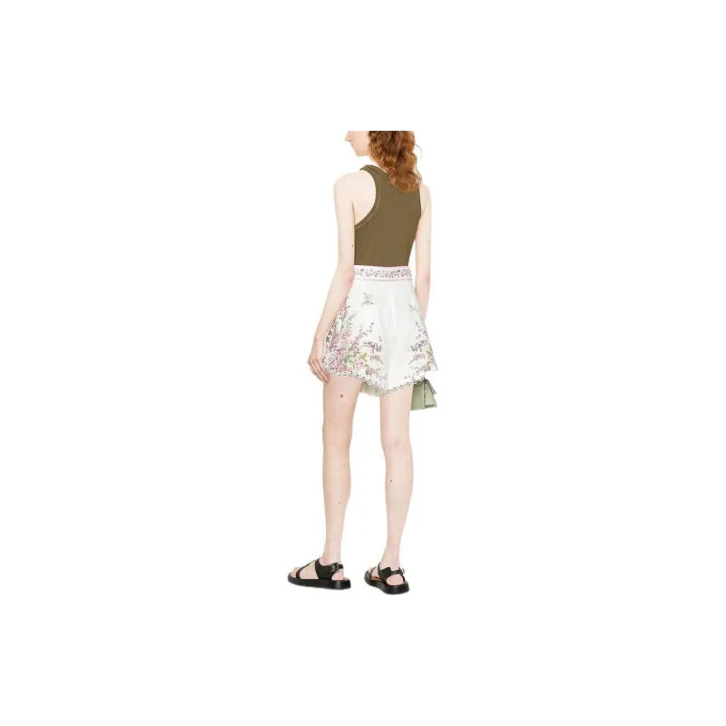 Zimmermann Jude Belted Shorts-1