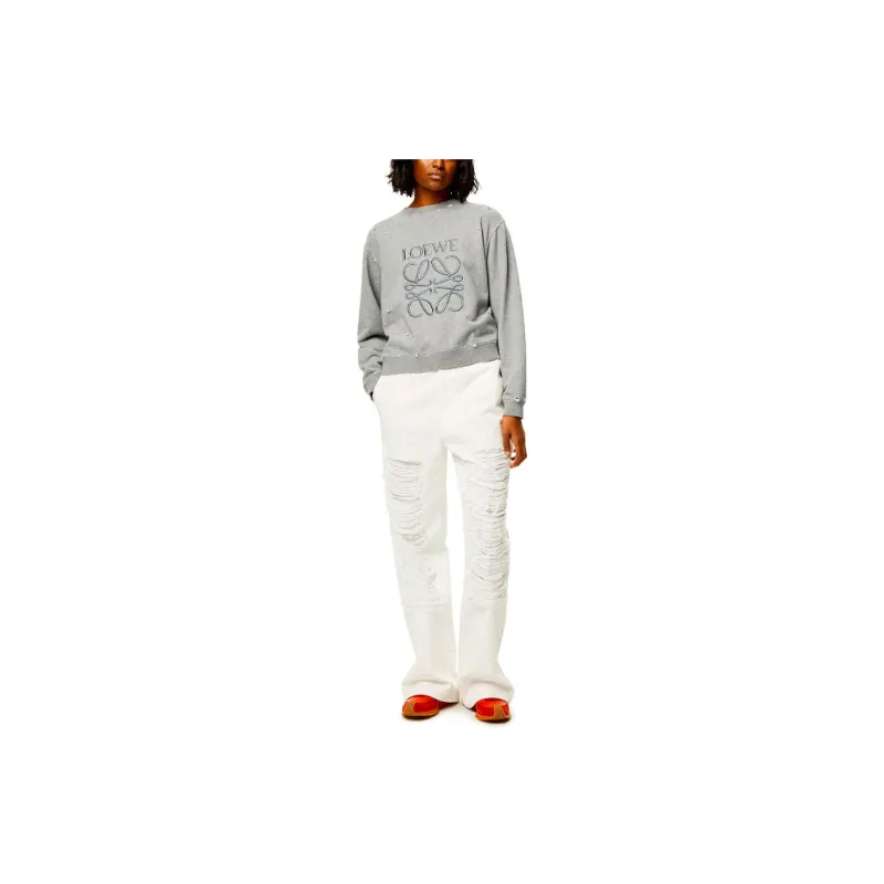 LOEWE Sweatshirt Women's Heather Gray-2
