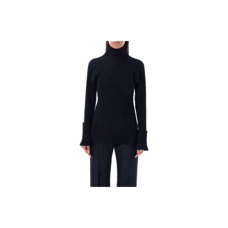 PHILOSOPHY DI LORENZO SERAFINI High Neck Knitted Top-1