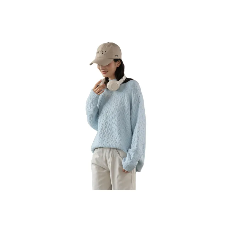 Demana Sweater Women's Light Blue-4