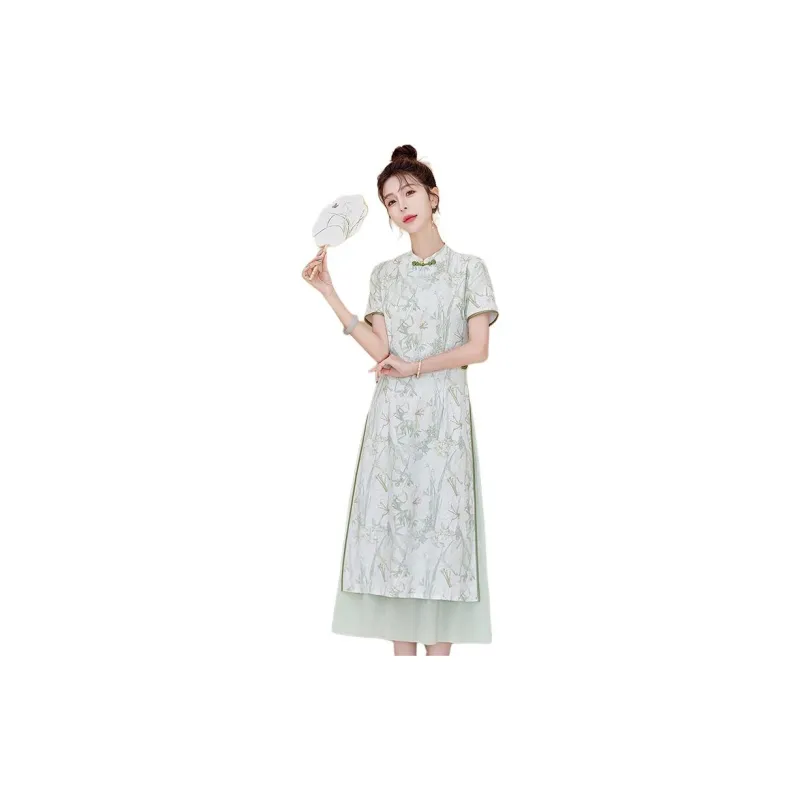 Fele.d Cheongsams Women's-1
