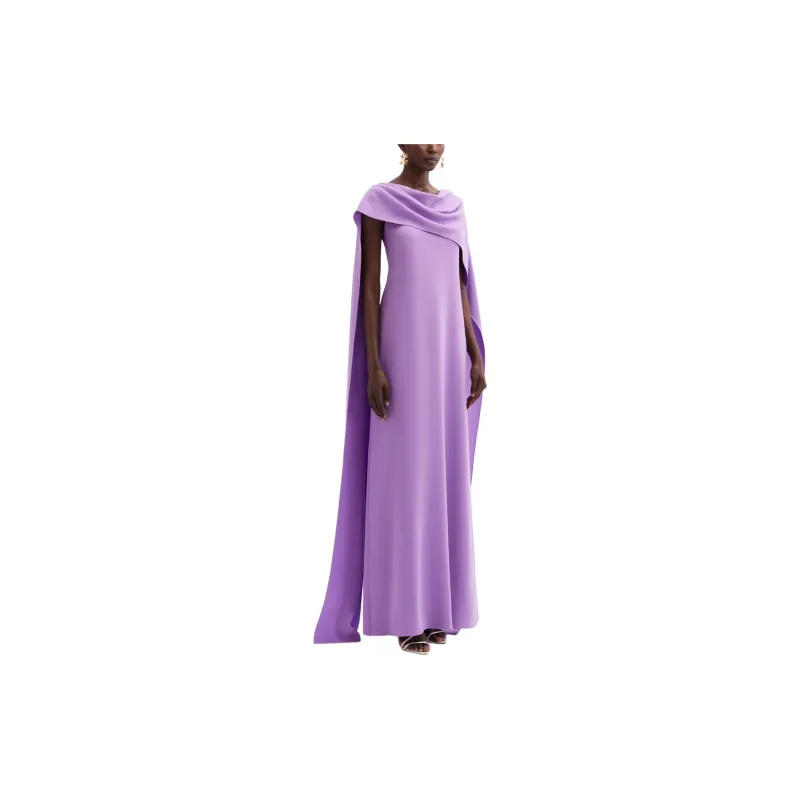 OSCAR DE LA RENTA Sleeveless Dress Women's Light Purple-3