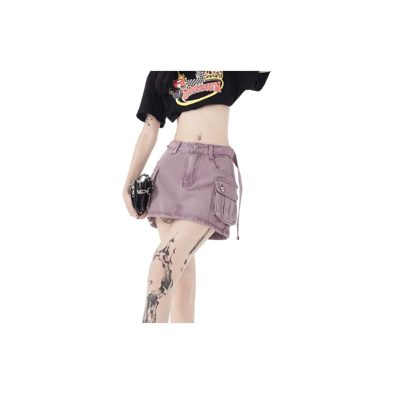 MJB Denim Short Skirts Women's-3