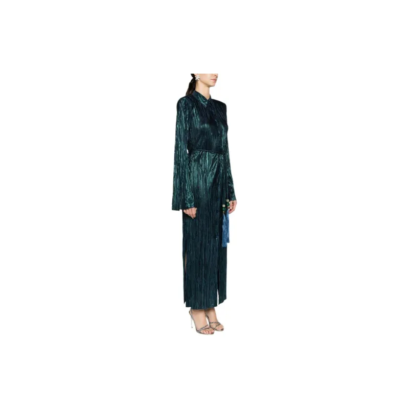 SABINA MUSAYEV Long-Sleeved Dresses Women's Sea Blue-3
