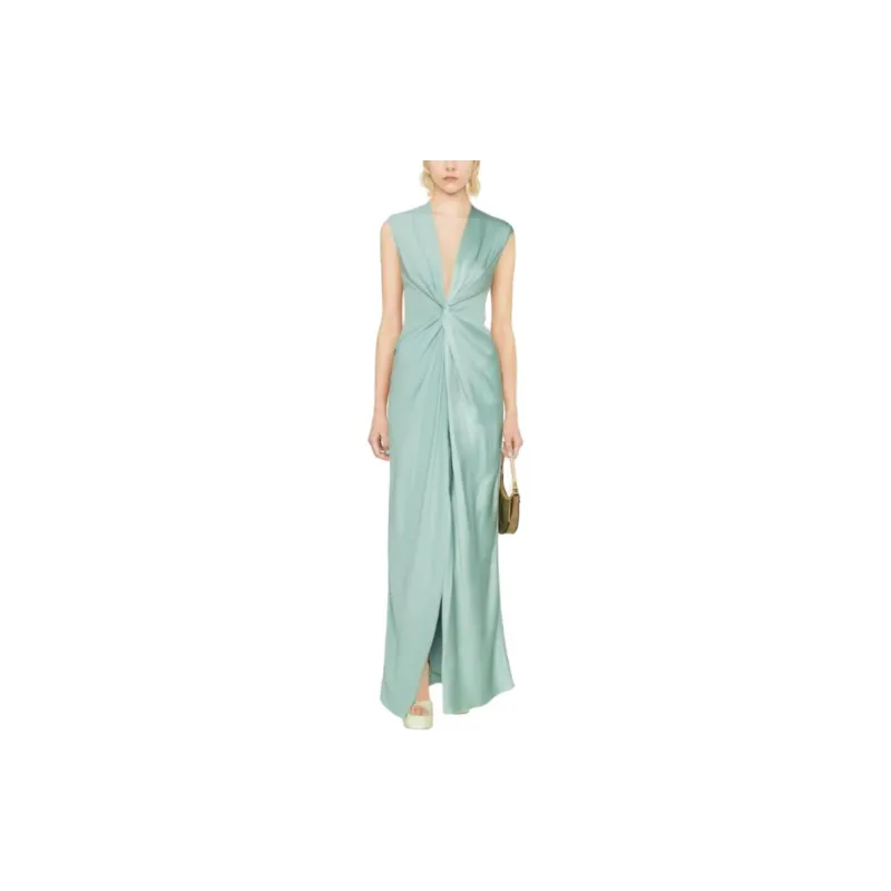 MaxMara Satin finish Maxi Dress-1
