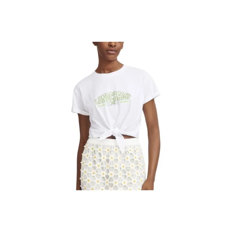 LONGCHAMP T-Shirt Women's White-2
