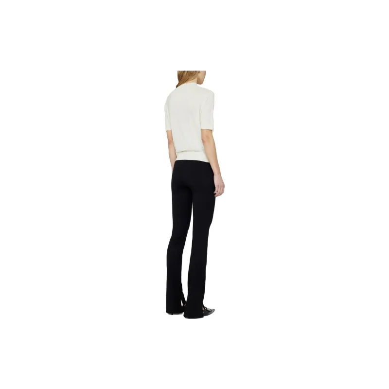 Anine Bing Lex Mid-rise Flared Trousers-2