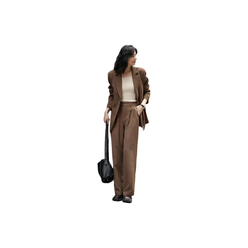【dme】 Casual Suit Women's Brown-1