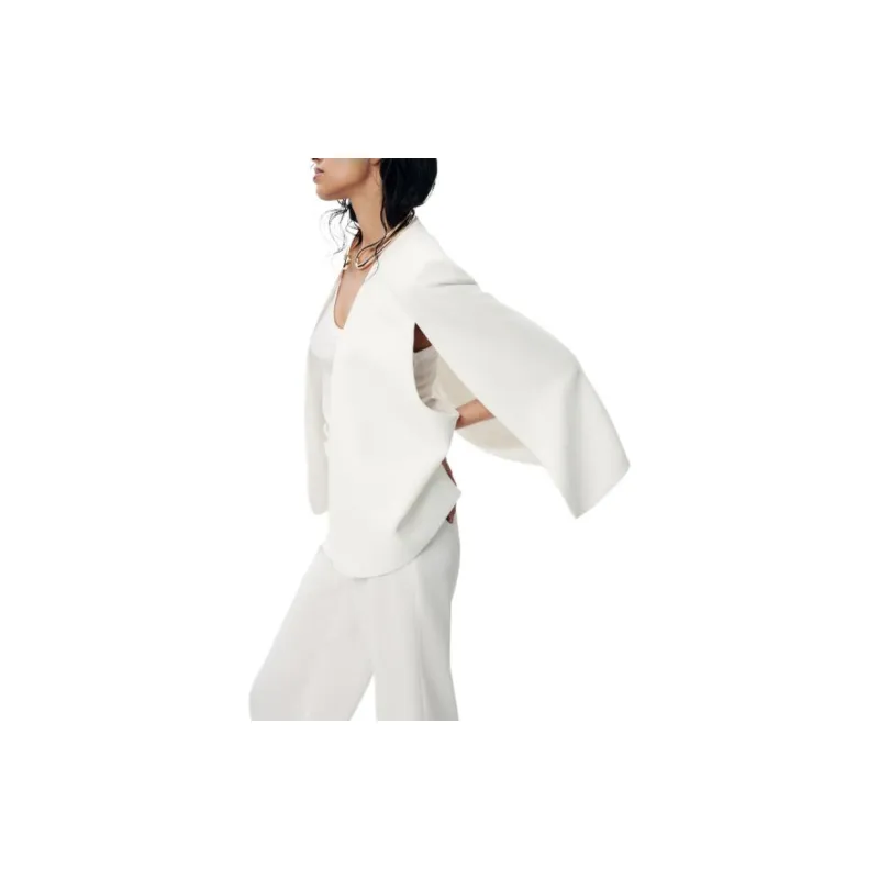 ZARA Business Suit Women's White-3