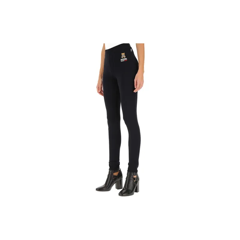 MOSCHINO Leggings Women's Black-3