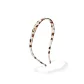 Gray Leopard Print-Headband