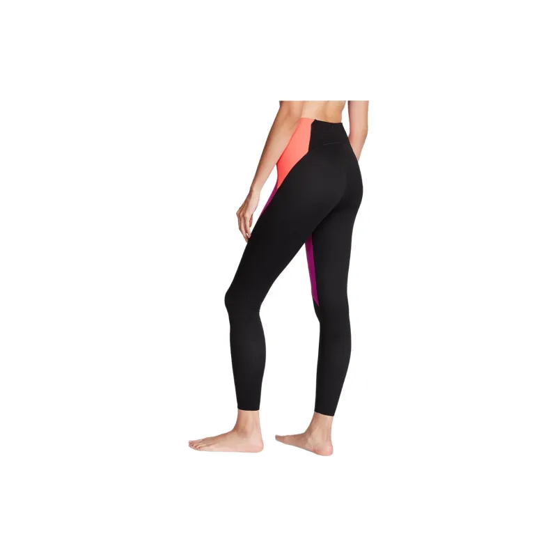 Victoria's Secret VS Sport Leggings Women's Coral Pink/Black Patchwork-2