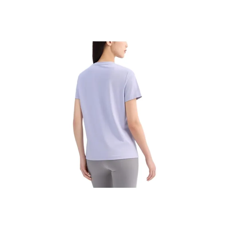 Anta Variety Training Collection Regular T-Shirt Women's Fairy Bean Purple-2