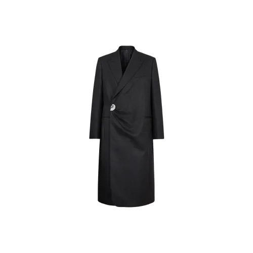 FENDI Coats Men Black